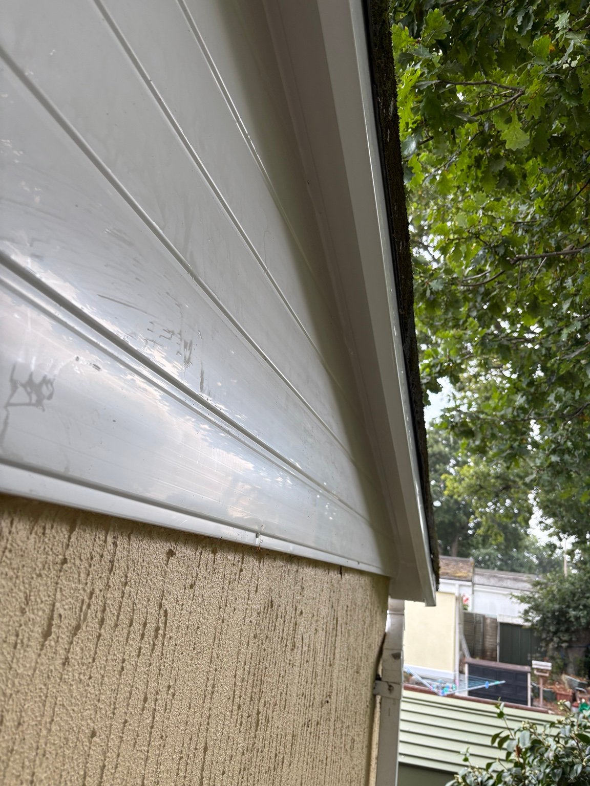 Completed roofline view