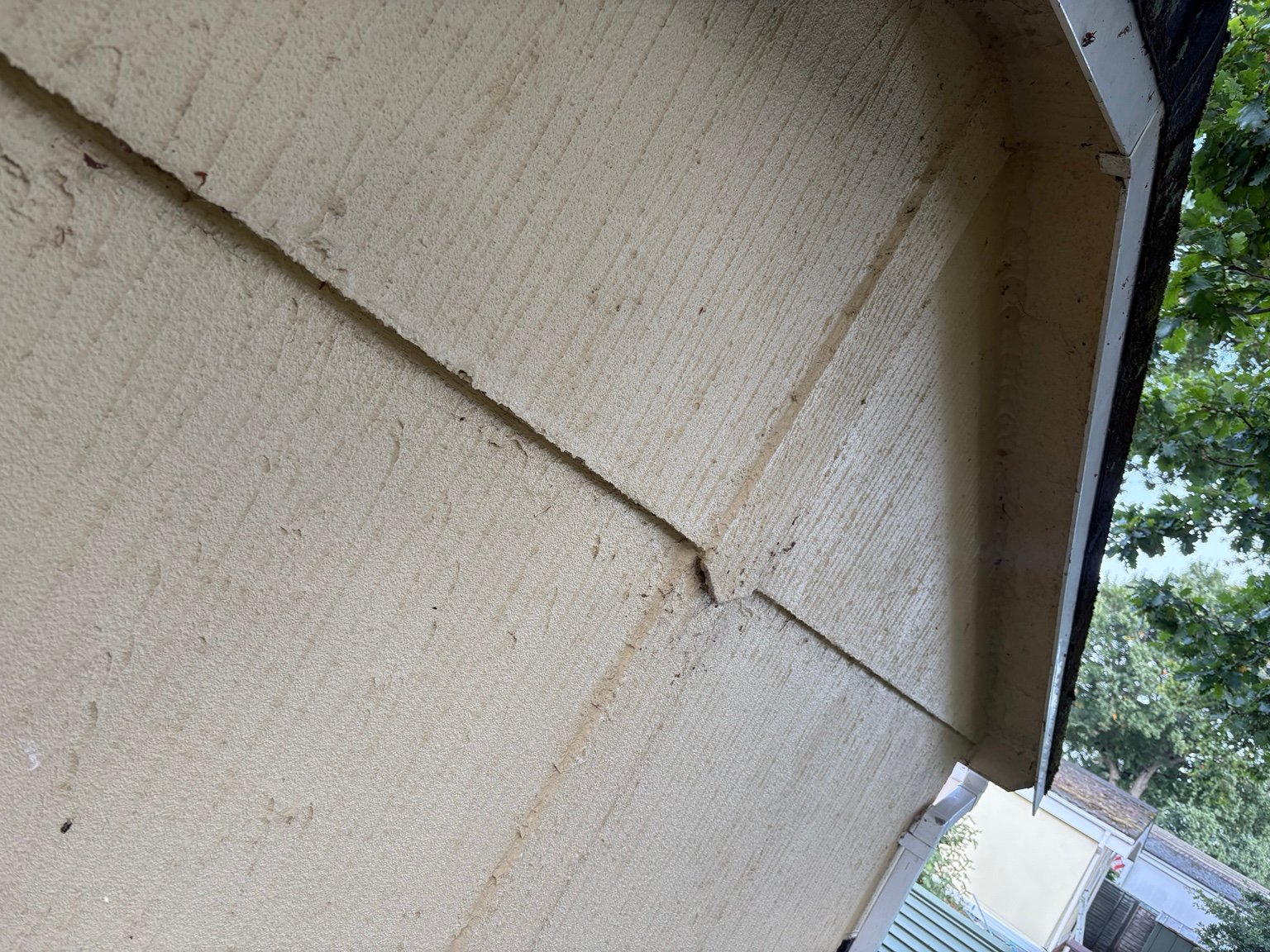 Park home exterior detail
